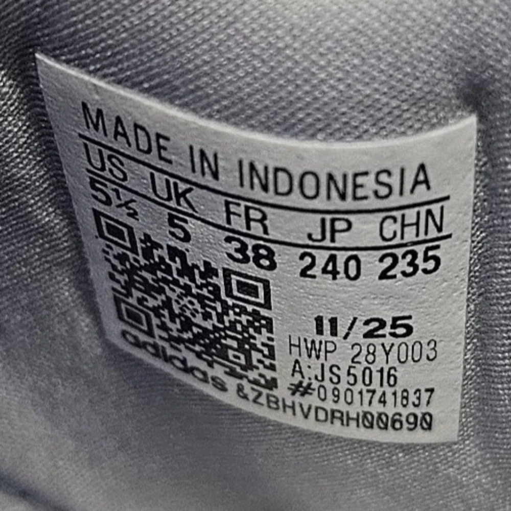 Adidas Lite Racer Adapt 7.0 K Athletic Sneakers JS5016‎ Grey Blue Kids Size 5.5